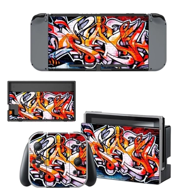 Animated Texture decal skin for Nintendo Switch Console and Controllers
