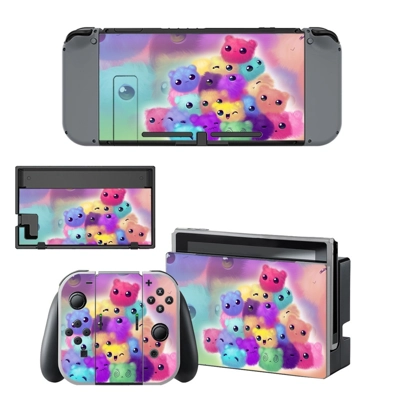 Cute wallpapers decal skin for Nintendo Switch Console and..