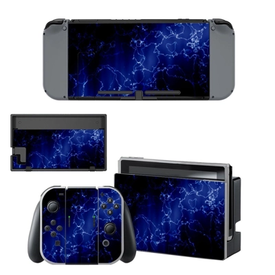 Lightning decal skin for Nintendo Switch Console and Controllers