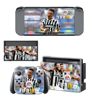 FIFA 18 Higuain and Dybala juventus decal skin for Nintendo Switch Console and Controllers