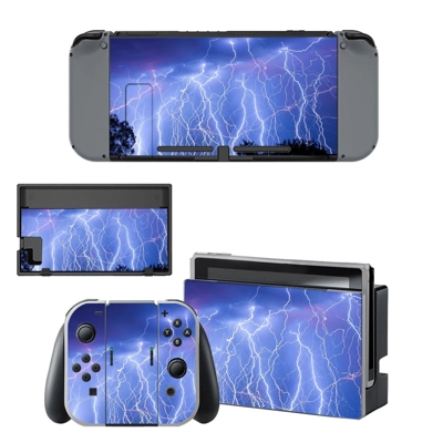 Lightning sky decal skin for Nintendo Switch Console and Controllers