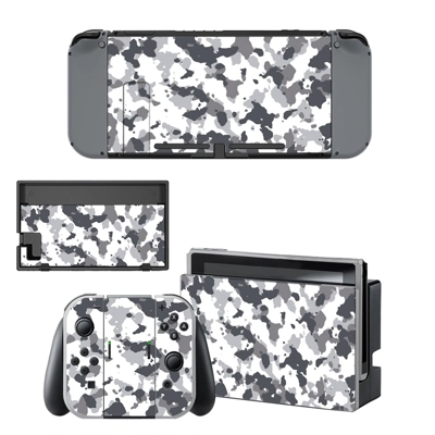 Camouflage decal skin for Nintendo Switch Console and Controllers
