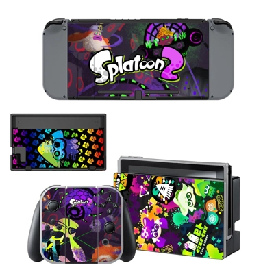 Splatoon 2 decal skin for Nintendo Switch Console and Controllers