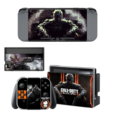 Call of Duty Black Ops 3 decal skin for Nintendo Switch Console and Controllers