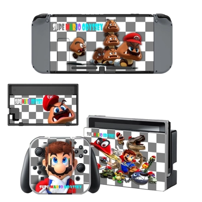 Super Mario Odyssey decal skin for Nintendo Switch Console and Controllers