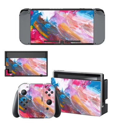 Custom Paint decal skin for Nintendo Switch Console and Controllers