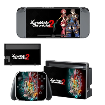 Xenoblade Chronicles 2 decal skin for Nintendo Switch Console and Controllers