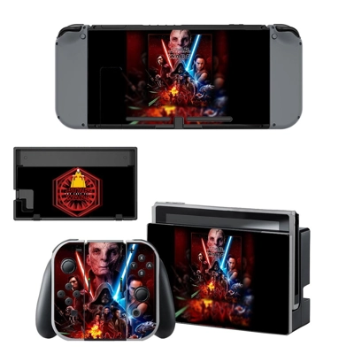 Star Wars The Last Jedi decal skin for Nintendo Switch Console and Controllers