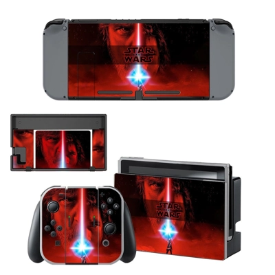 Star Wars The Last Jedi decal skin for Nintendo Switch Console and Controllers