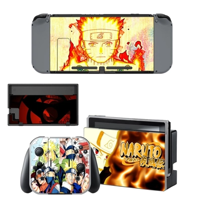 Naruto decal skin for Nintendo Switch Console and Controllers