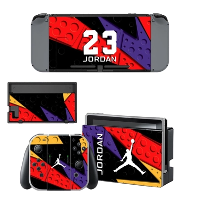 Air Jordan decal skin for Nintendo Switch Console and Cont.. Air Jordan decal skin for Nintendo Switch Console and Cont..