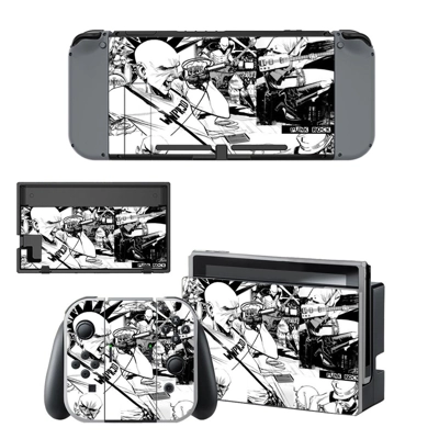 Punk rock decal skin for Nintendo Switch Console and Controllers