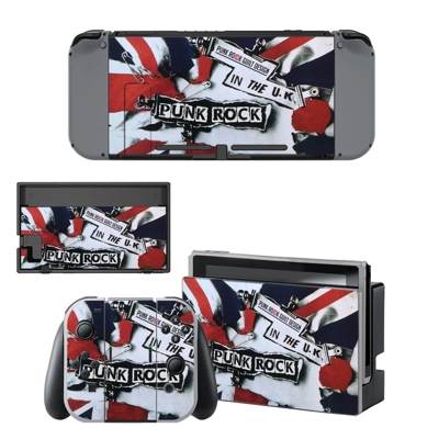 Punk rock decal skin for Nintendo Switch Console and Contr.. Punk rock decal skin for Nintendo Switch Console and Contr..