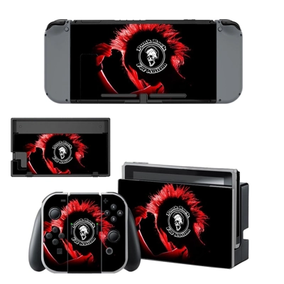 Punk rock for autism decal skin for Nintendo Switch Console and Controllers