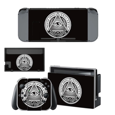 Novus Ordo Seclorum decal skin for Nintendo Switch Console.. Novus Ordo Seclorum decal skin for Nintendo Switch Console..