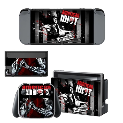 American Idiot decal skin for Nintendo Switch Console and Controllers