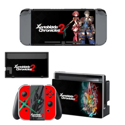 Xenoblade Chronicles 2 decal skin for Nintendo Switch Console and Controllers