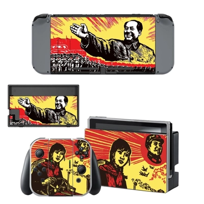 Chinese Revolution decal skin for Nintendo Switch Console and Controllers