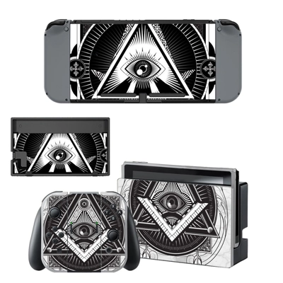 Novus Ordo Seclorum decal skin for Nintendo Switch Console and Controllers