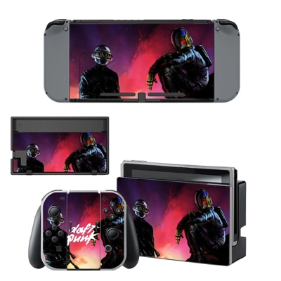 Daft Punk decal skin for Nintendo Switch Console and Controllers