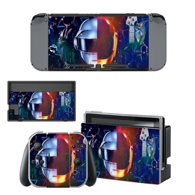 Daft Punk decal skin for Nintendo Switch Console and Contr..