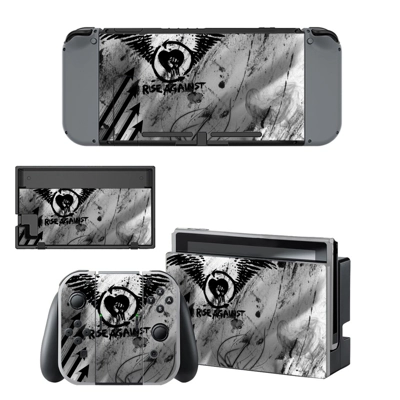 Rise Against decal skin for Nintendo Switch Console and Controllers