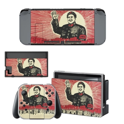 Chinese Revolution decal skin for Nintendo Switch Console ..