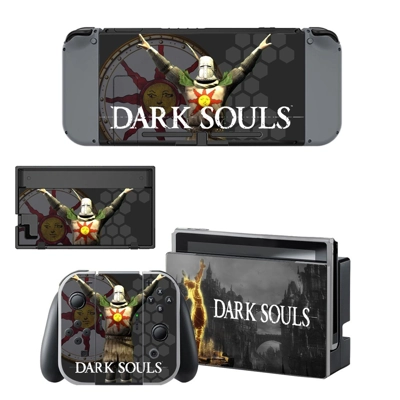 Dark Souls decal skin for Nintendo Switch Console and Controllers