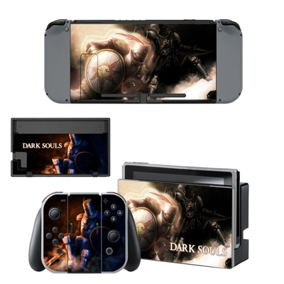 Dark Souls decal skin for Nintendo Switch Console and Controllers