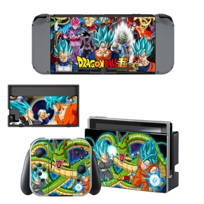 Dragon Ball Super decal skin for Nintendo Switch Console and Controllers