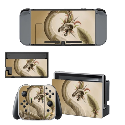 Quetzalcoatl Digital Art decal skin for Nintendo Switch Co.. Quetzalcoatl Digital Art decal skin for Nintendo Switch Co..