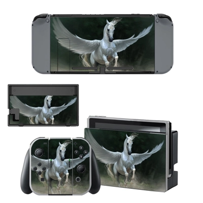 Pegasus horse decal skin for Nintendo Switch Console and Controllers