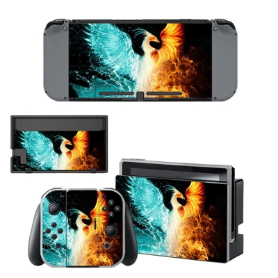 Your Soaring Phoenix decal skin for Nintendo Switch Console and Controllers