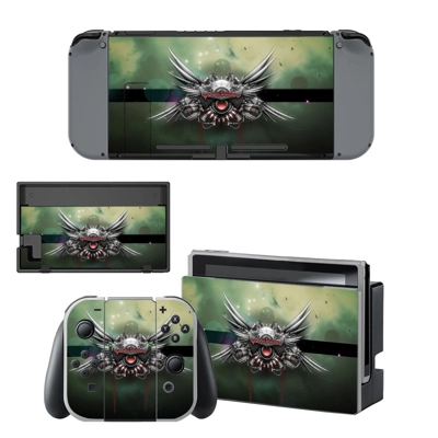 Abstract Wallpaper decal skin for Nintendo Switch Console and Controllers
