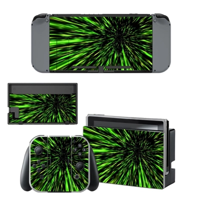 Abstract Wallpaper decal skin for Nintendo Switch Console and Controllers