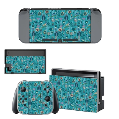 Clipart decal skin for Nintendo Switch Console and Controllers