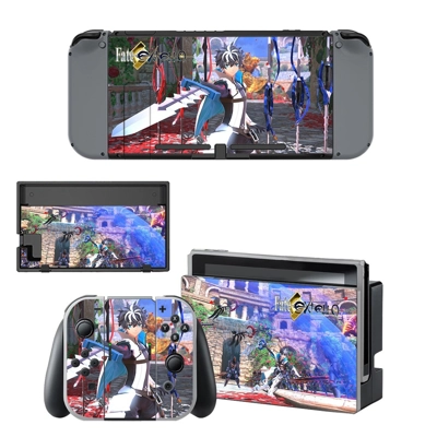 Fate Extella decal skin for Nintendo Switch Console and Controllers