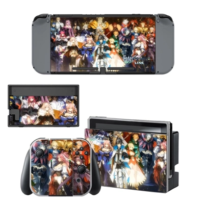 Fate Extella decal skin for Nintendo Switch Console and Controllers