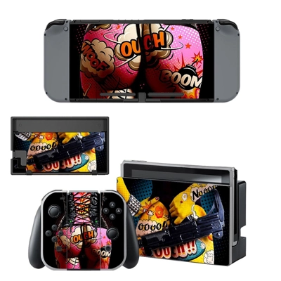 Sexy Lady Costume decal skin for Nintendo Switch Console and Controllers