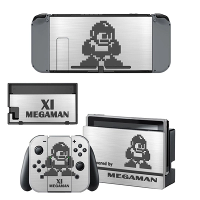 Mega Man 11 decal skin for Nintendo Switch Console and Controllers