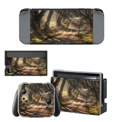 Dark Hedges decal skin for Nintendo Switch Console and Controllers