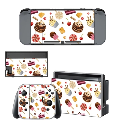 Fast food decal skin for Nintendo Switch Console and Controllers