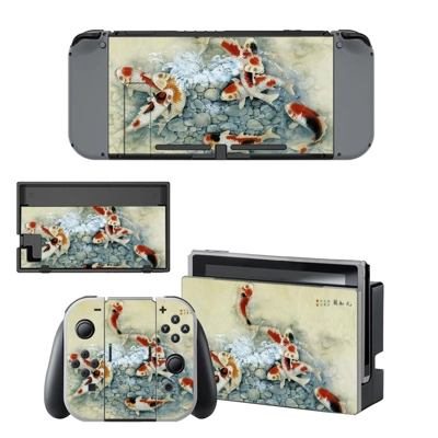Fish Wallpaper decal skin for Nintendo Switch Console and ..