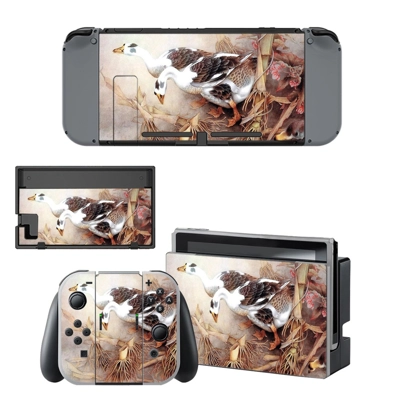 Swan Wallpaper decal skin for Nintendo Switch Console and .. Swan Wallpaper decal skin for Nintendo Switch Console and ..
