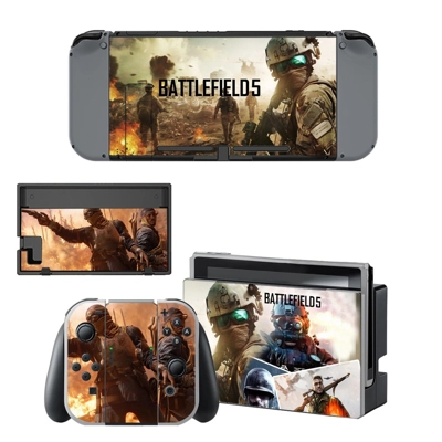 Battlefield 5 decal skin for Nintendo Switch Console and Controllers