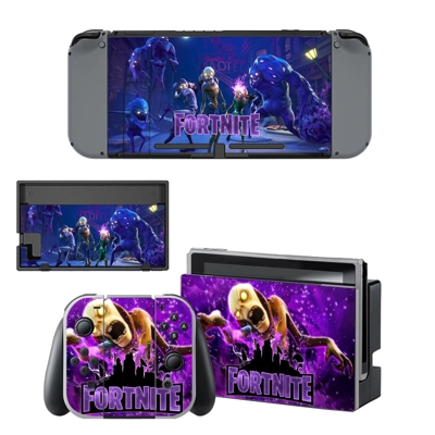 Fortnite decal skin for Nintendo Switch Console and Controllers