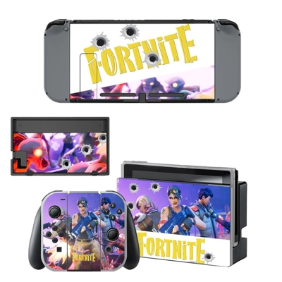 Fortnite decal skin for Nintendo Switch Console and Contro..
