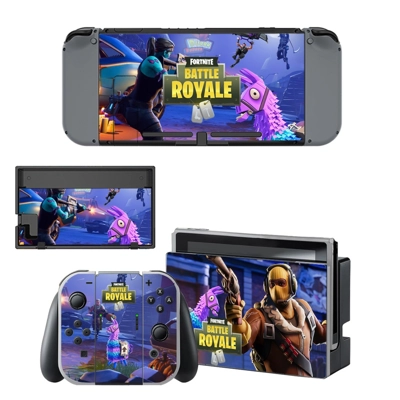 Fortnite battle royale decal skin for Nintendo Switch Cons..