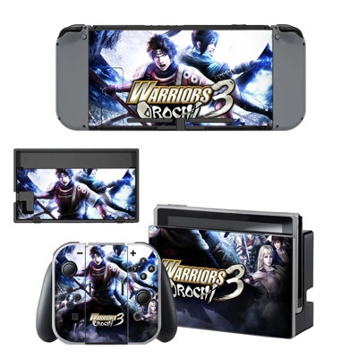 Warriors Orochi 3 decal skin for Nintendo Switch Console and Controllers