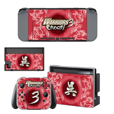 Warriors Orochi 3 decal skin for Nintendo Switch Console and Controllers